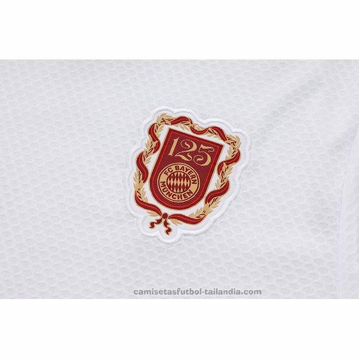 Chandal del Bayern Munich 125 Aniversario Manga Corta 25/26 Blanco - Pantalon Corto